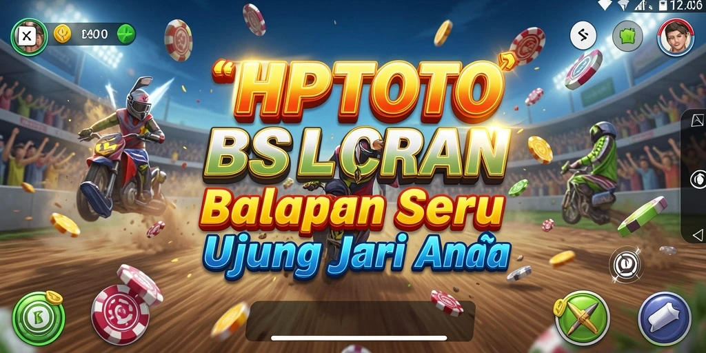 Tangkapan layar HPTOTO yang menunjukkan aksi balapan seru dan grafis menakjubkan.